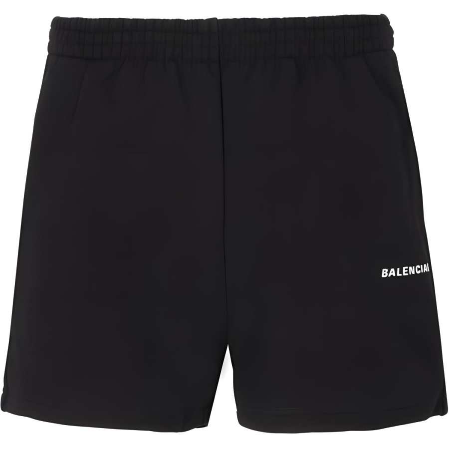 Balenciaga Casual Shorts Men's Black