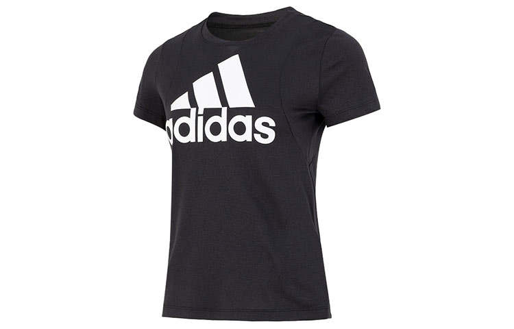 Adidas Adidas Set in Sleeve T Shirt Women's Black