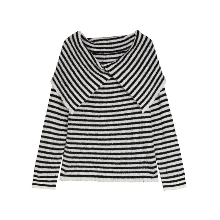 ELLE ELLE Sweater Women's Black White