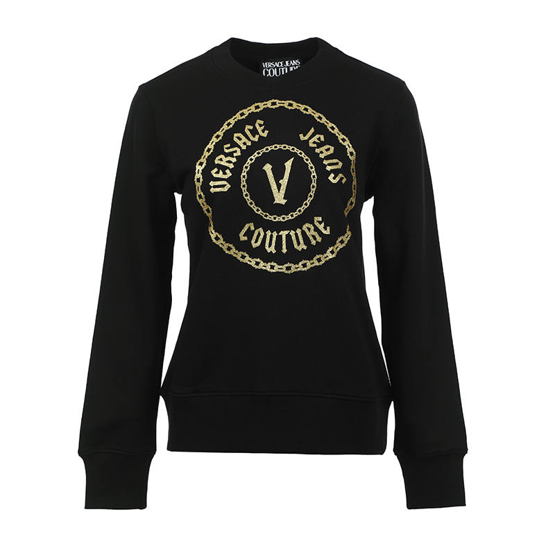 Versace Jeans Couture logo-print cotton sweatshirt