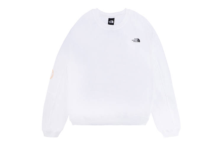 THE NORTH FACE Sweatshirts Women's White Crew Neck Moderate Regular