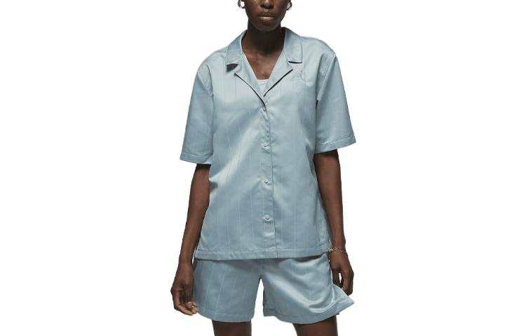 Jordan Jordan Drop Shoulder Sleeve T Shirt Women's Sky Blue