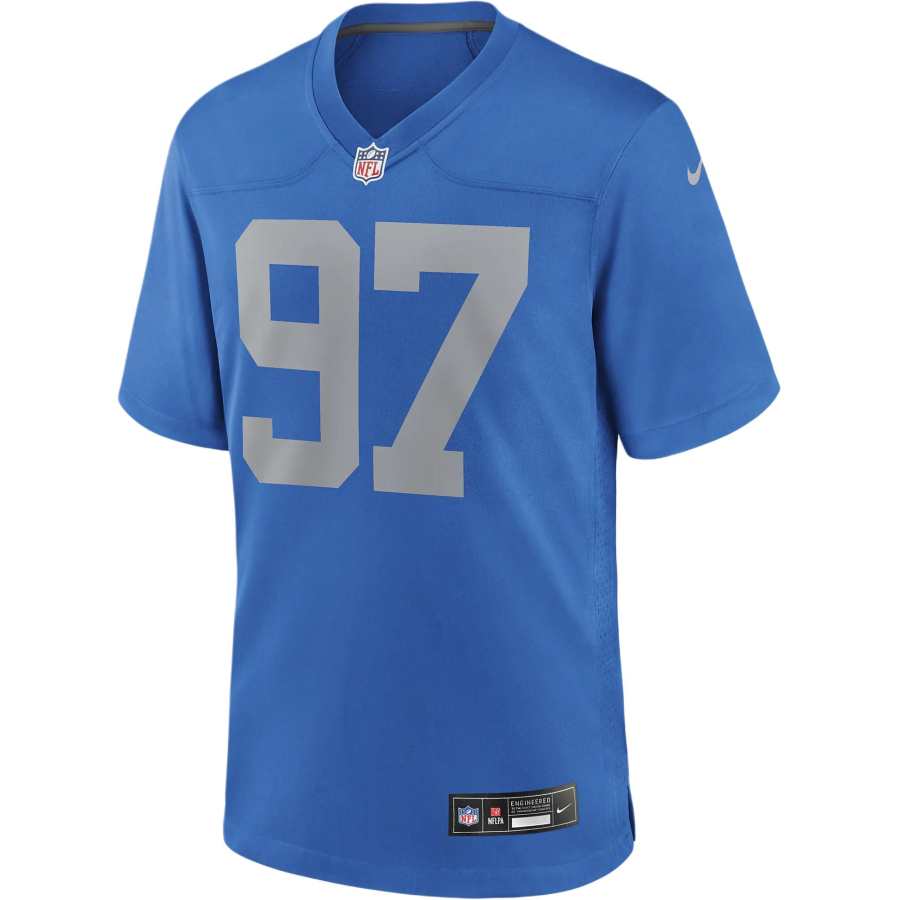 Nike Nike Aidan Hutchinson Detroit Lions Men's Nike Nfl Game Football Jersey