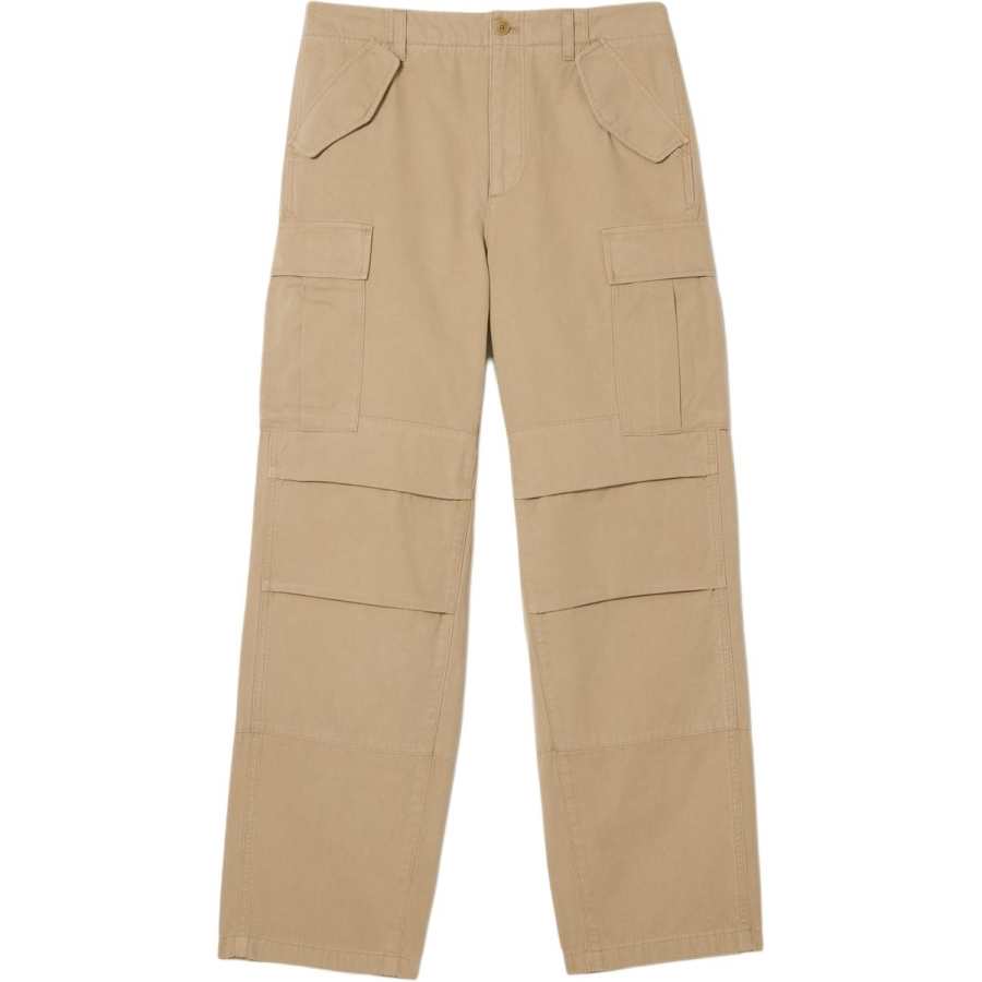 LACOSTE LACOSTE Casual Pants Men's Beige