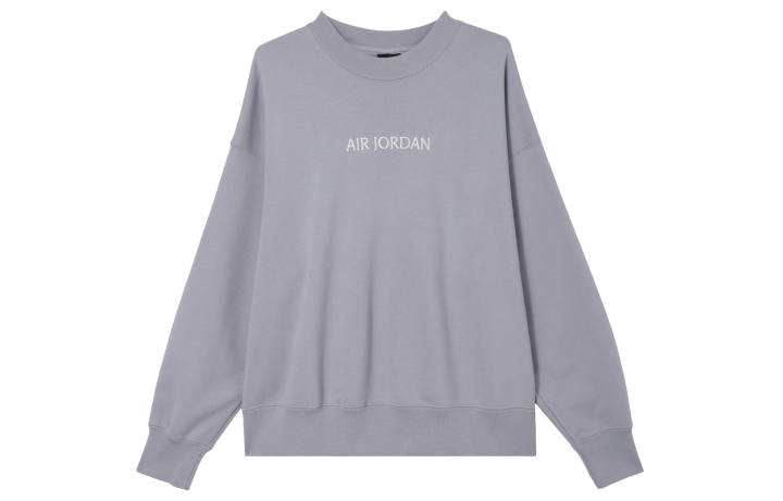 Jordan Jordan Sweatshirt Women's Light Gray White