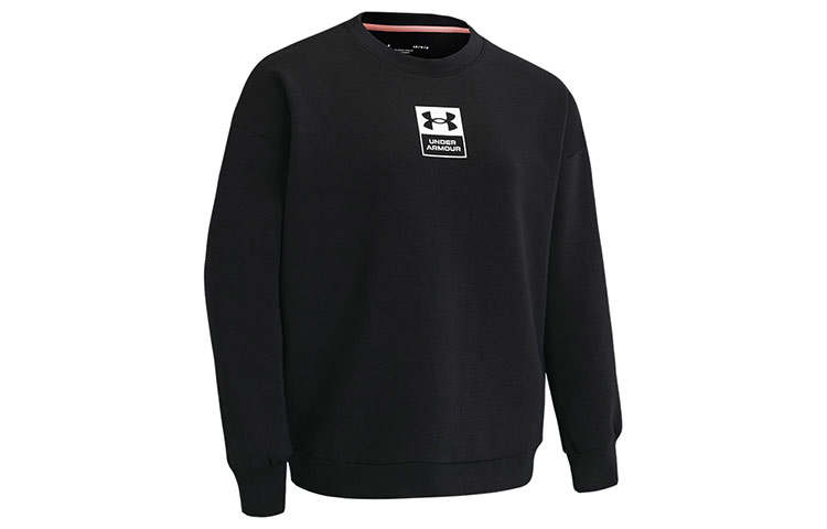 Under Armour Summit Sweatshirts Women's Black Crew Neck Moderate Regular