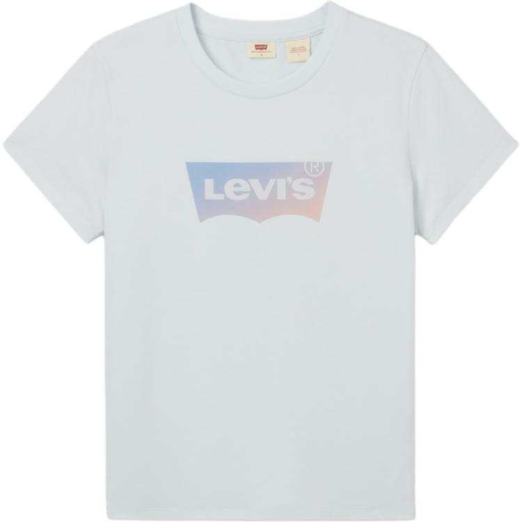 Levis Levis T Shirt Women's Light Blue