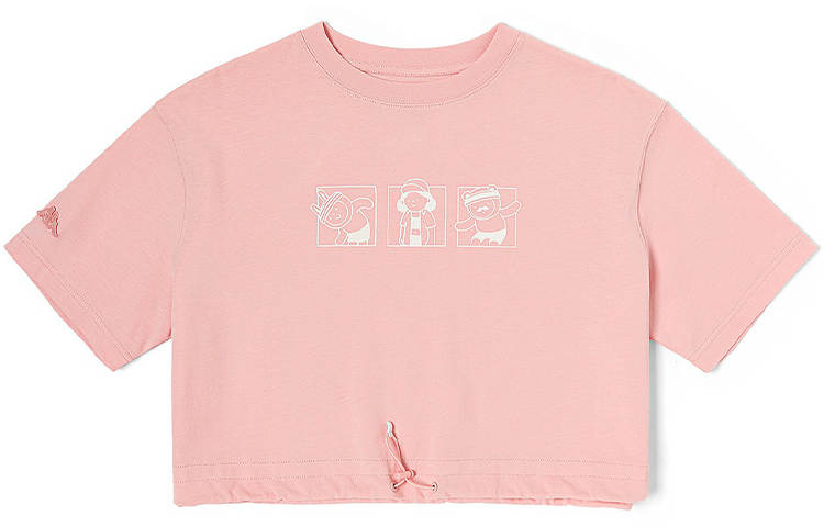 Kappa T Shirts Women's Crew Neck Moderate Straight Fit
