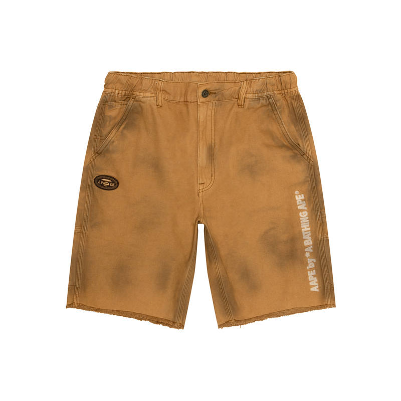 Aape Aape embroidered cargo shorts