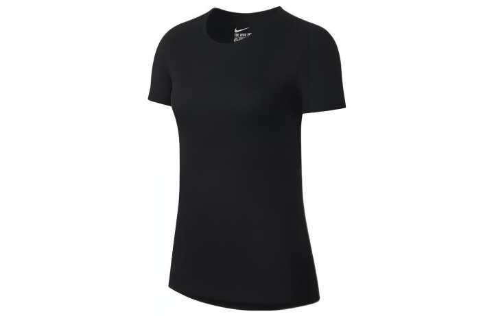 Nike Nike Dri-Fit Women'ss Crewneck Pullover T-Shirt Black