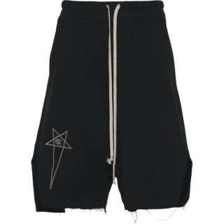 RICK OWENS X Champion Logo Embroidered Drawstring Shorts