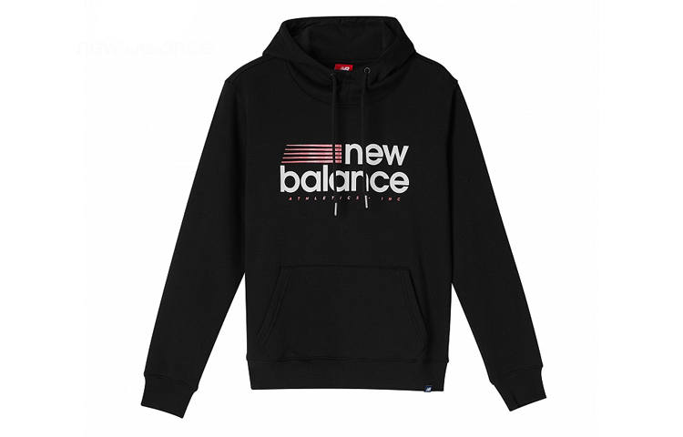 New Balance New Balance Sweatshirts Women's Black Hooded Moderate Regular