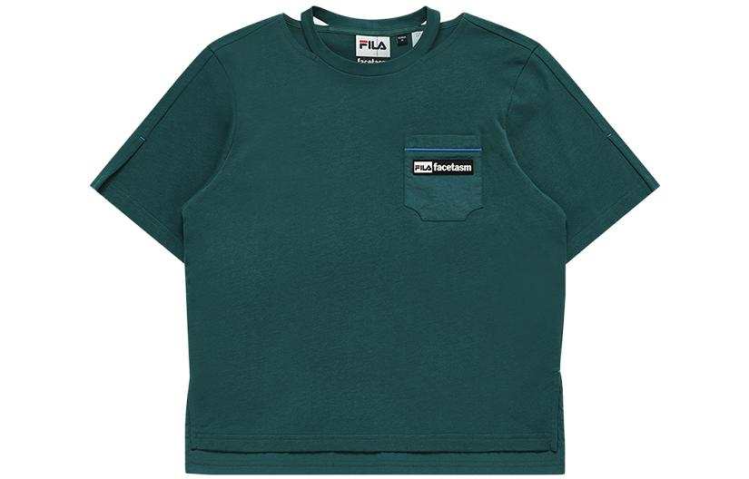 FILA FUSION FACETASM T Shirt Women's Tale Green