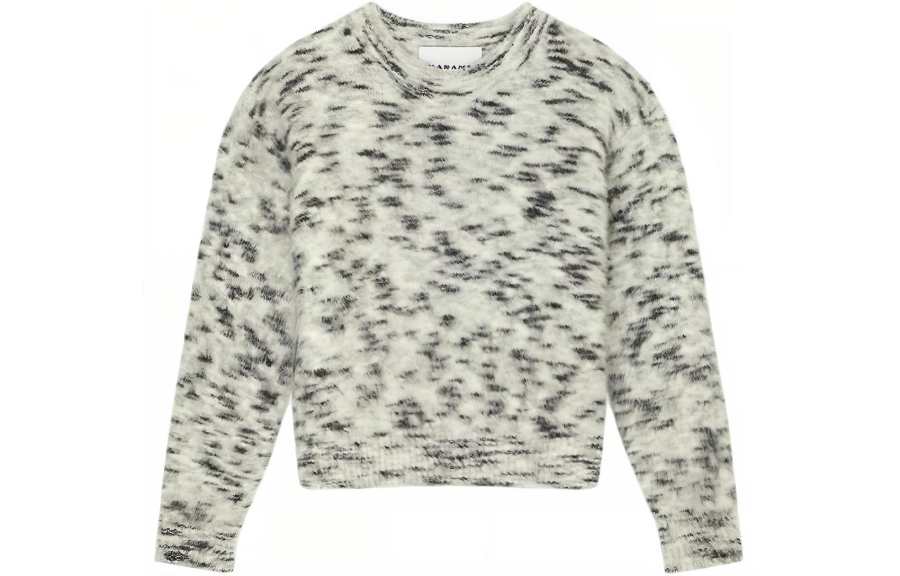 ISABEL MARANT ETOILE FW23 Sweater Women's White Black
