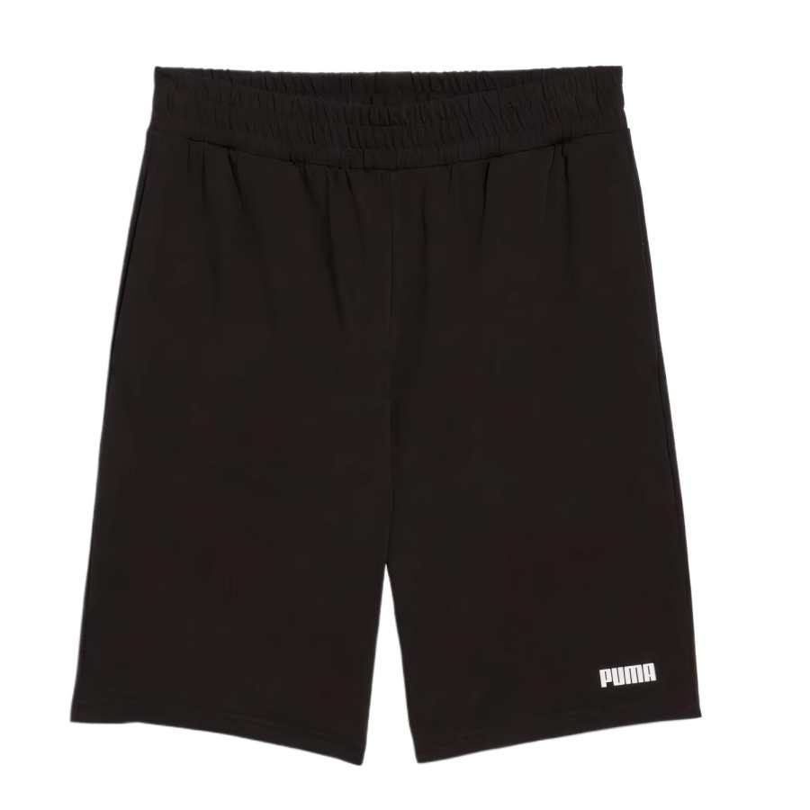 PUMA Ess LogoSHORTS JERSEY 10' Casual Shorts Men's Black 01