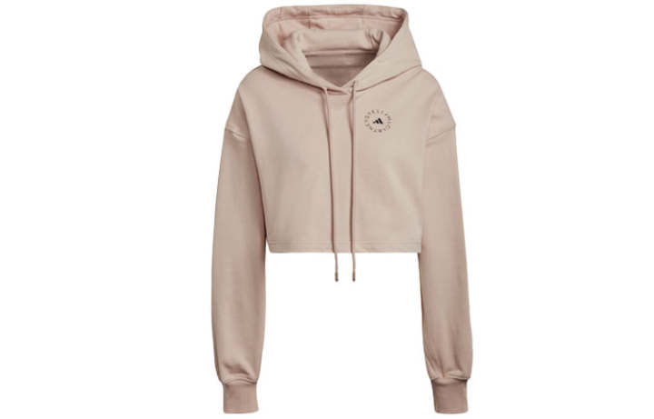 Adidas Adidas Sweatshirts Women's Pink Hooded Moderate Regular