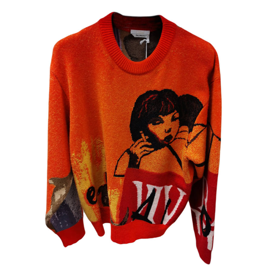 Chloé Chloé Sweaters Women's Red Crew Neck Moderate Other