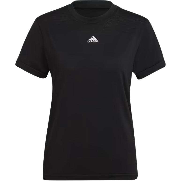 Adidas Adidas T Shirts Women's Black Crew Neck Moderate Other