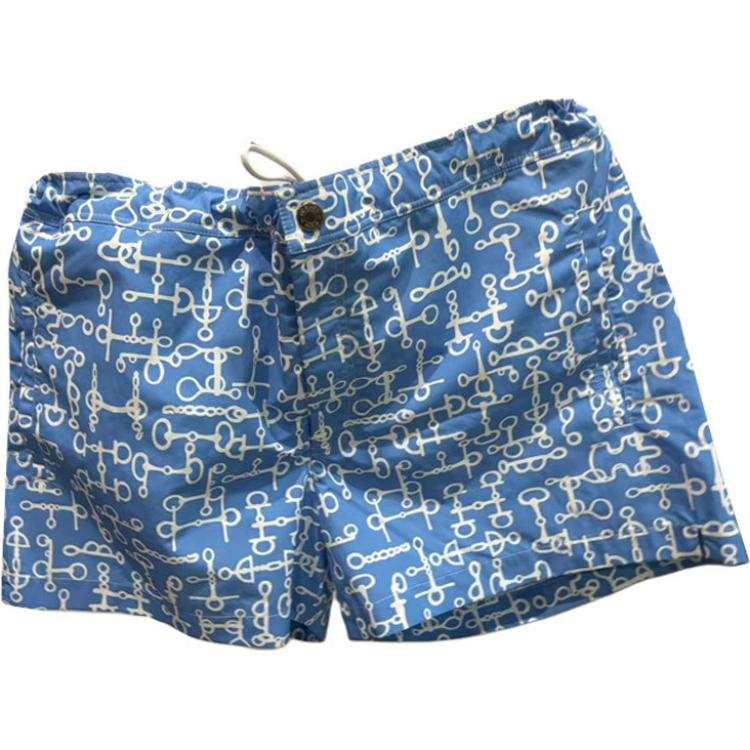 HERMES HERMES SS24 Casual Shorts Men's Azure