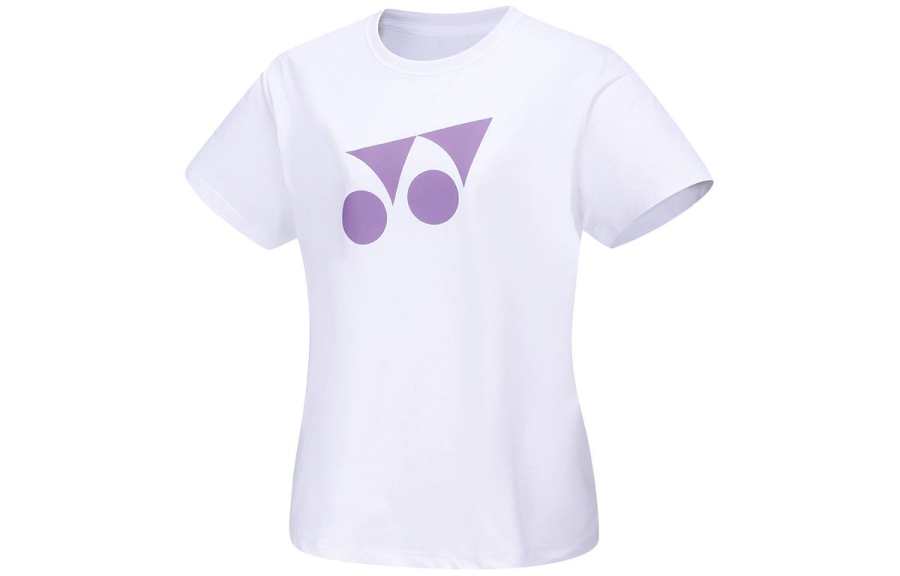 YONEX T Shirts Women's Crew Neck Moderate Straight Fit
