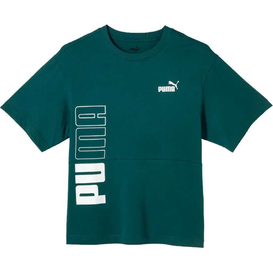 PUMA T Shirt Women's Christmas Green