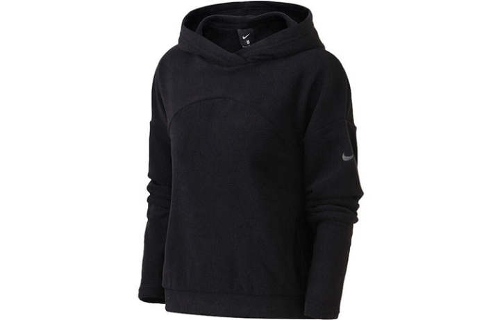 Nike Nike Sweatshirts Women's Black Hooded Thickened Regular