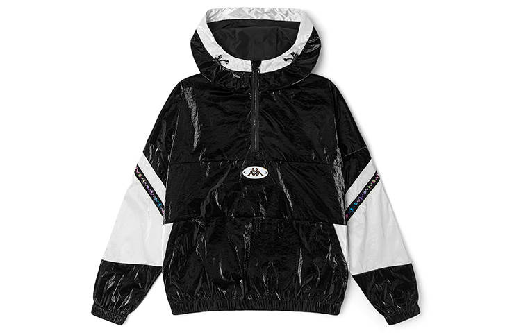 Kappa Sweatshirts Women's Black 990 Hooded Moderate Regular