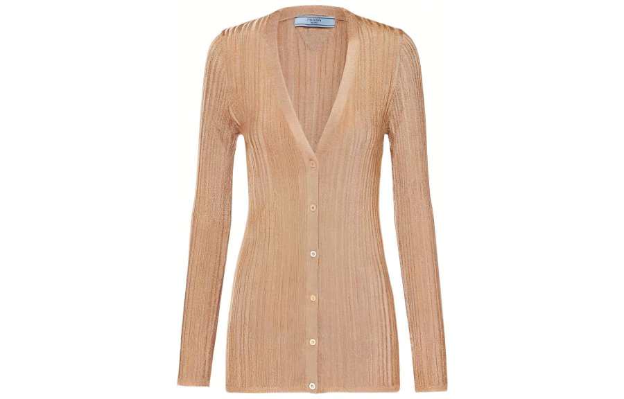 PRADA Holiday FW23 Knitwear Women's Gold