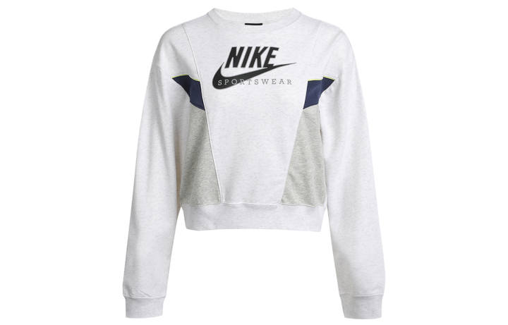 Nike Nike Sweatshirts Women's Ivory Crew Neck Moderate Regular