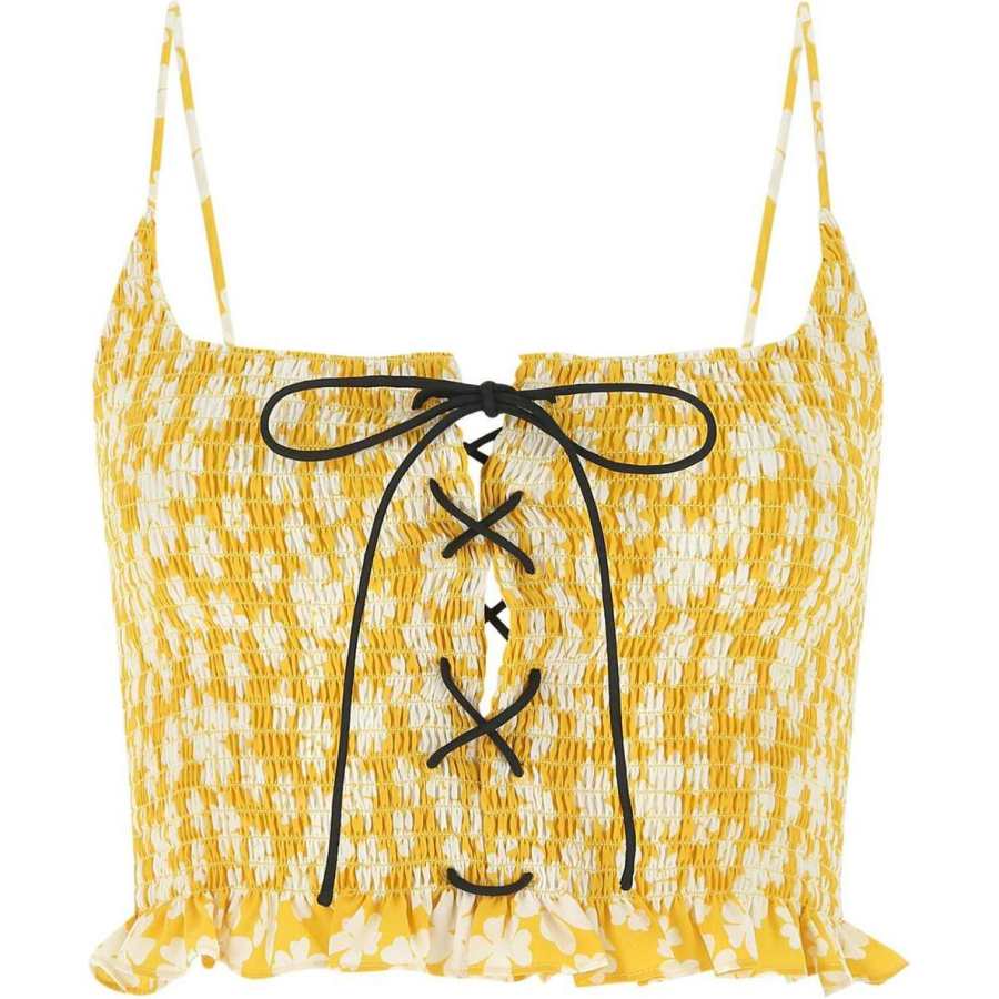 MIU MIU Camisole Women's Yellow