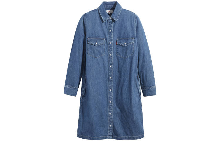 Levis Levi's Shirt Women's Denim Blue