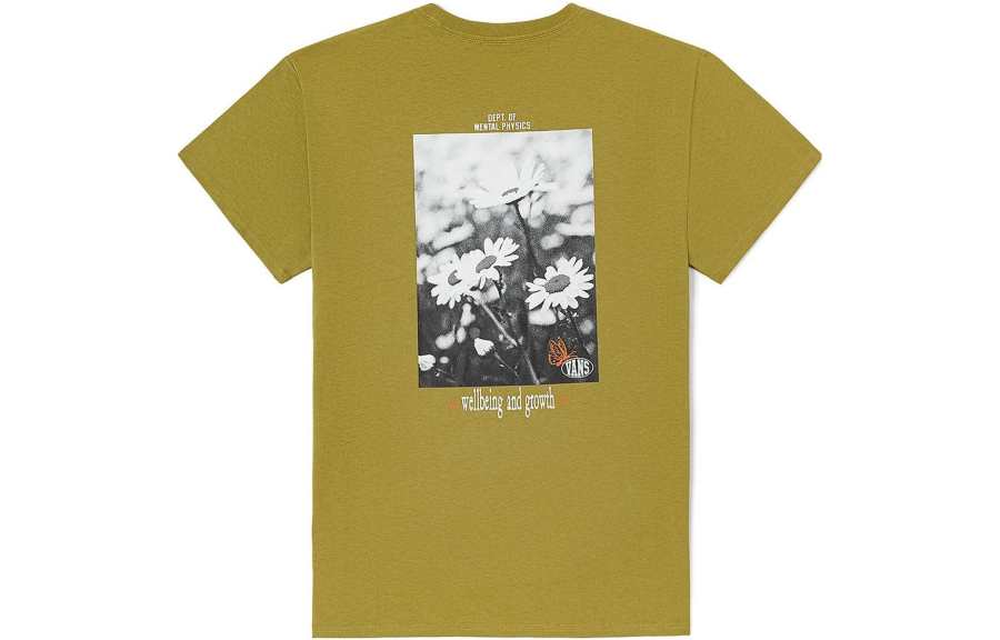 Vans Drop Shoulder Sleeve T Shirt Women's Green