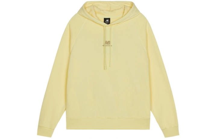 New Balance New Balance Sweatshirts Women's Yellow Hooded Moderate Regular