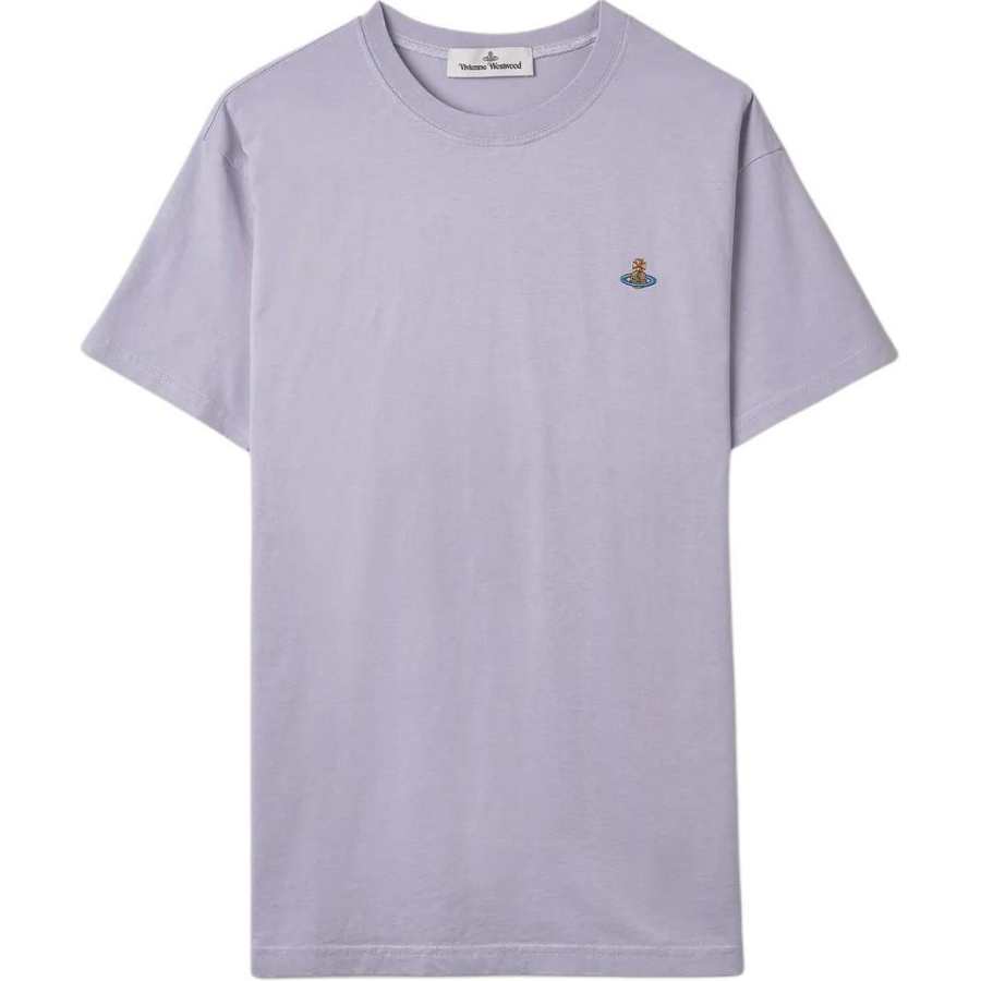 Vivienne Westwood FW22 Drop Shoulder Sleeve T Shirt Women's Lavender