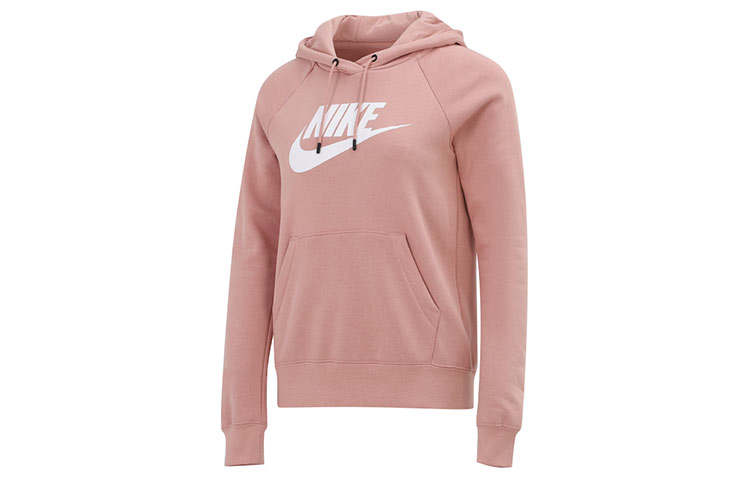 Nike Nike Sportswear Essentials Sweatshirts Women's Pink Hooded Moderate Regular