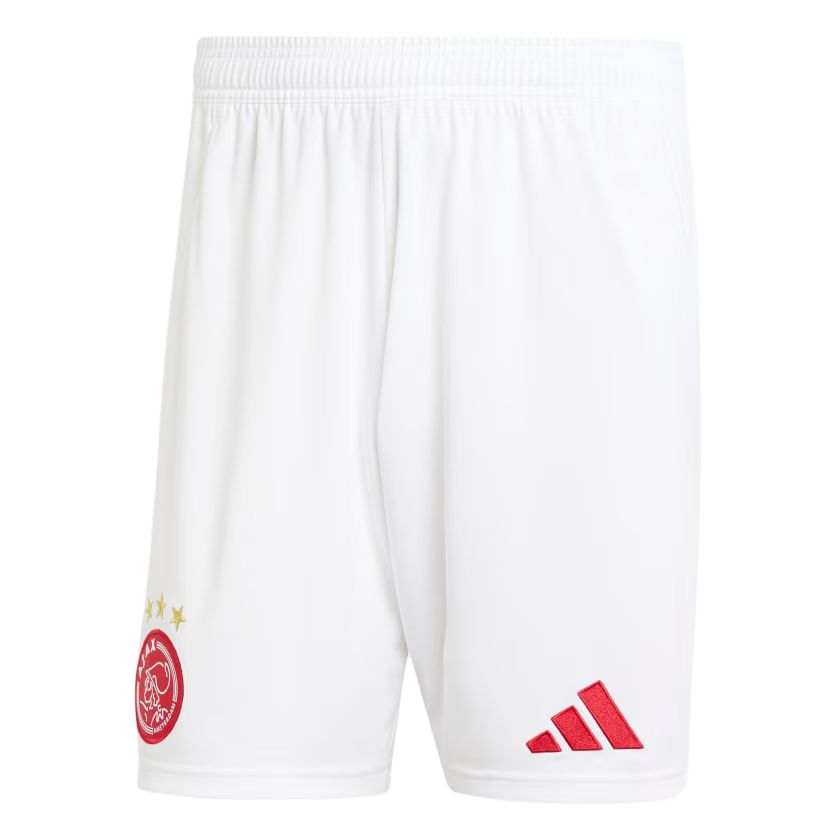 Adidas Adidas Ajax Amsterdam 24/25 HOME SHORTS Soccer Bottom Men's Red White