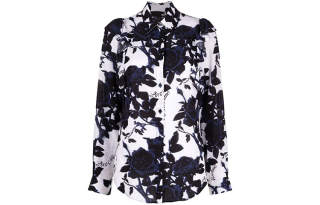 LOVE MOSCHINO Shirt Women's Black White