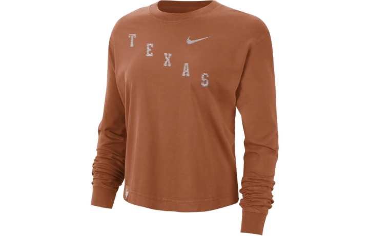 Nike Nike T Shirts Women's Khaki Crew Neck Moderate