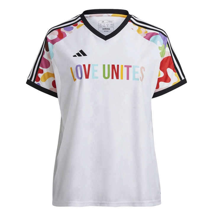 Adidas Adidas T Shirts Women's White V Neck Moderate