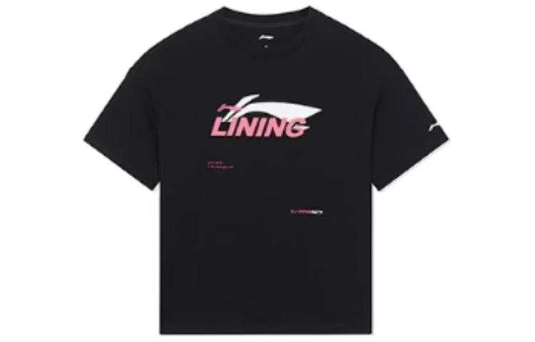 Li-Ning Li Ning Sports Fashion Collection T Shirt Women's Black