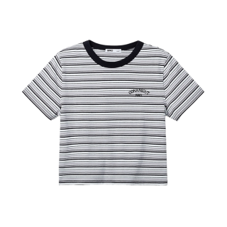 SPAO T Shirts Women's Crew Neck Moderate