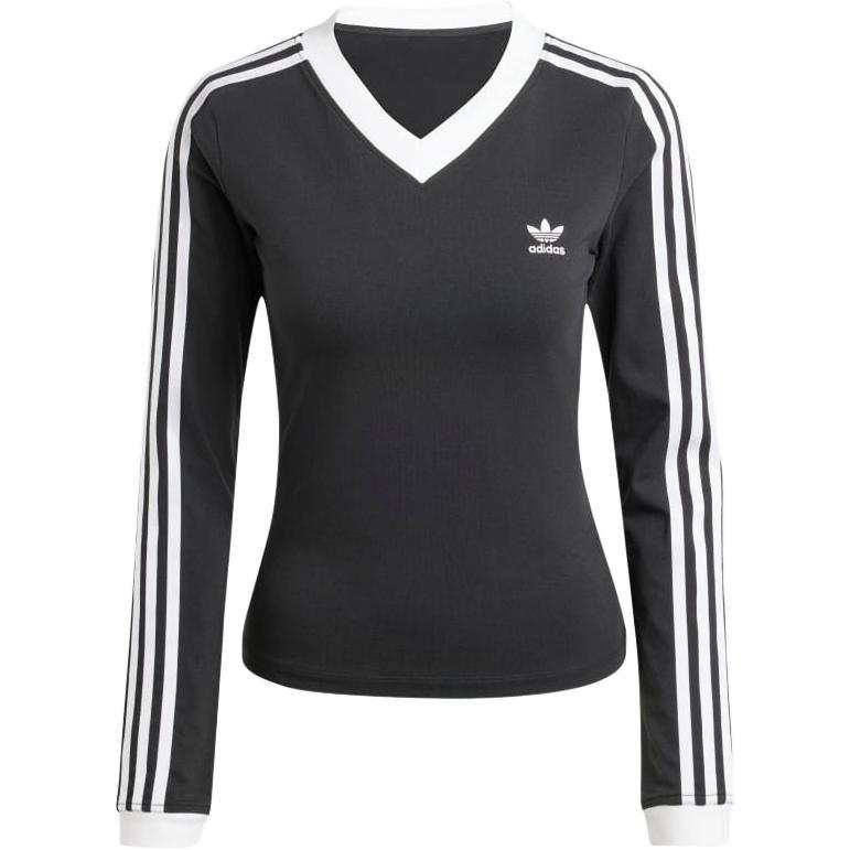 Adidas Originals Classics 3 Stripes Sweatshirt Women's Black