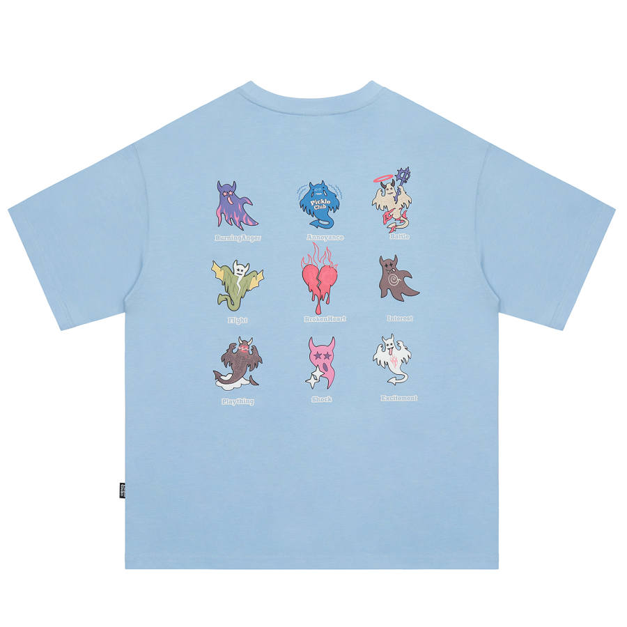 LBPC X PickleClub T Shirts Unisex Crew Neck Moderate Straight Fit