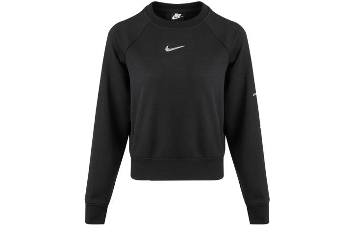 Nike Nike Sweatshirts Women's Black Crew Neck Moderate Regular