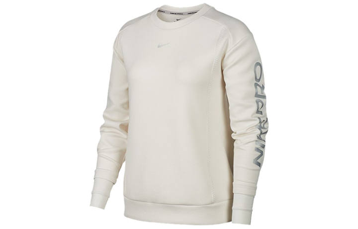 Nike Nike Sweatshirts Women's Phantom Gray White Crew Neck Moderate Regular