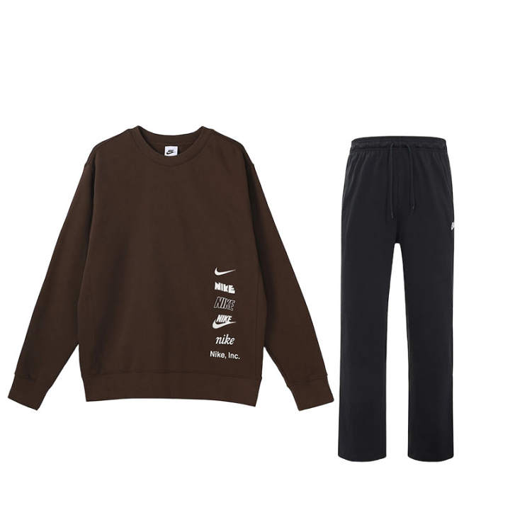 Nike Nike Sweatshirt Sets Unisex Crew Neck Moderate