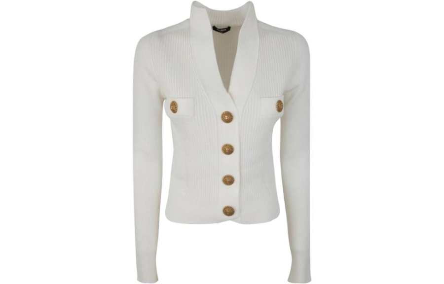BALMAIN BALMAIN Ribbed Knit Cardigan