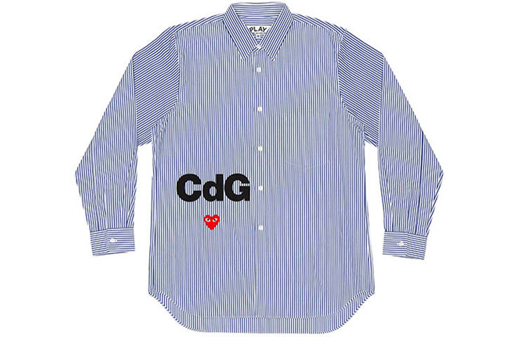 CDG Play Comme Des Garcons Play CDG Play Blouse Stripe