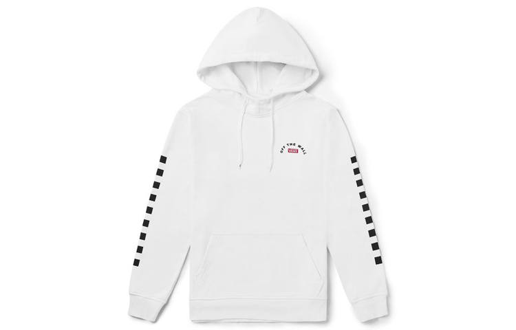 Vans Sweatshirts Women's White Hooded Moderate
