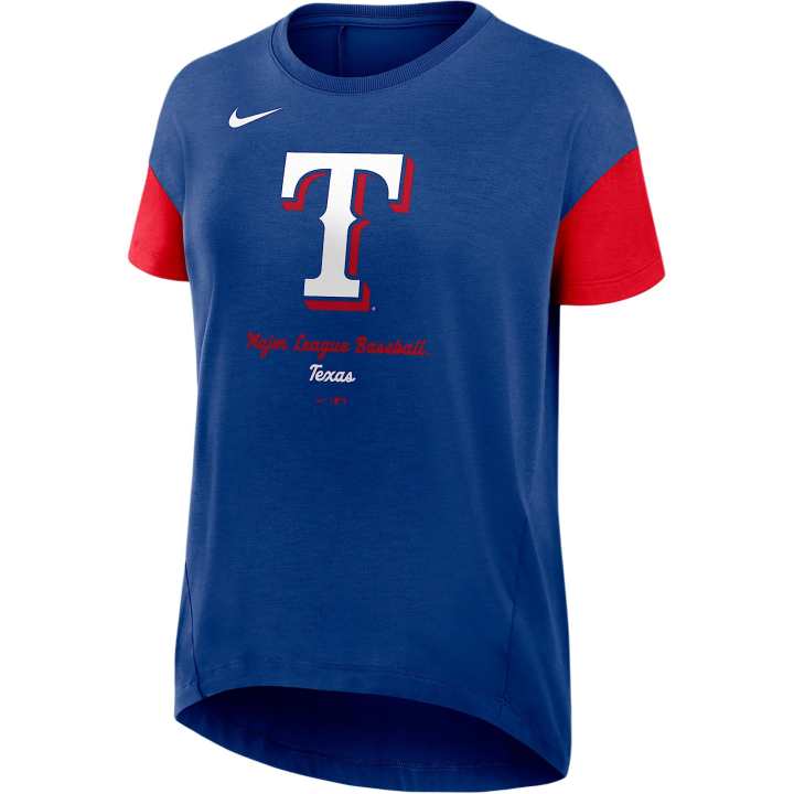 Nike Nike Texas Rangers Flowy Women's's Nike Dri FIT Mlb T Shirt